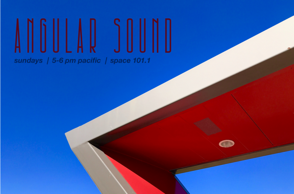 New Show Alert: ANGULAR SOUND. Sundays at 5pm.