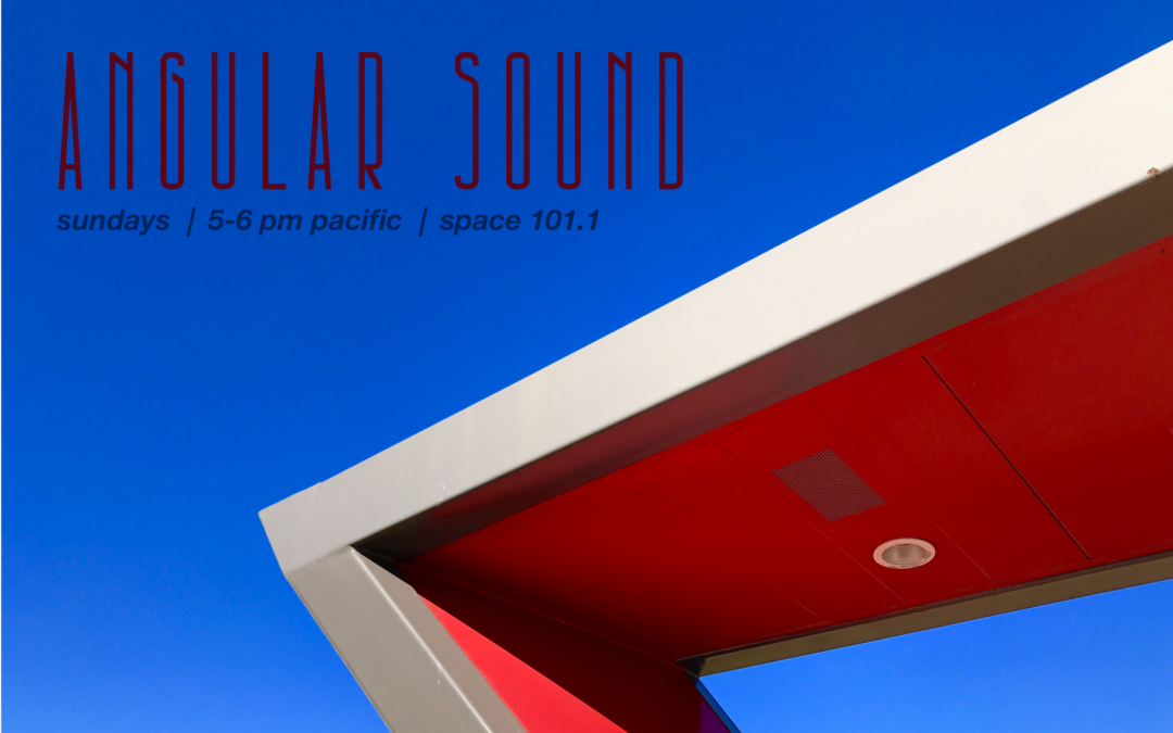 New Show Alert: ANGULAR SOUND. Sundays at 5pm.