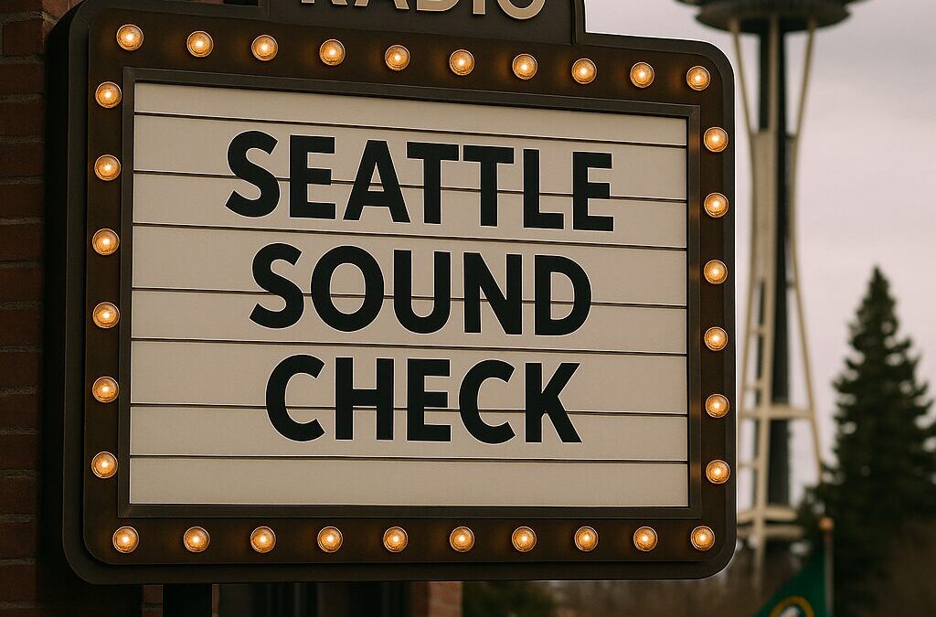 New Program: SEATTLE SOUND CHECK – Sundays at 1 pm